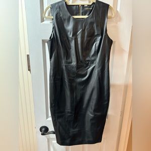 Calvin Klein “leather” dress